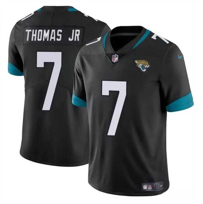 Men & Women & Youth Jacksonville Jaguars #7 Brian Thomas Jr Black 2024 Draft Vapor Untouchable Limited Stitched Jersey